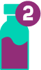 Second vaccine bottle icon